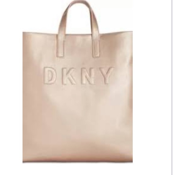 rose gold large tote bag